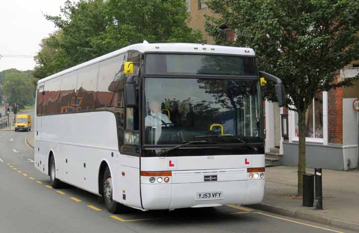 Arriva Shires DAF SB4000 Van Hool driver trainer 4072